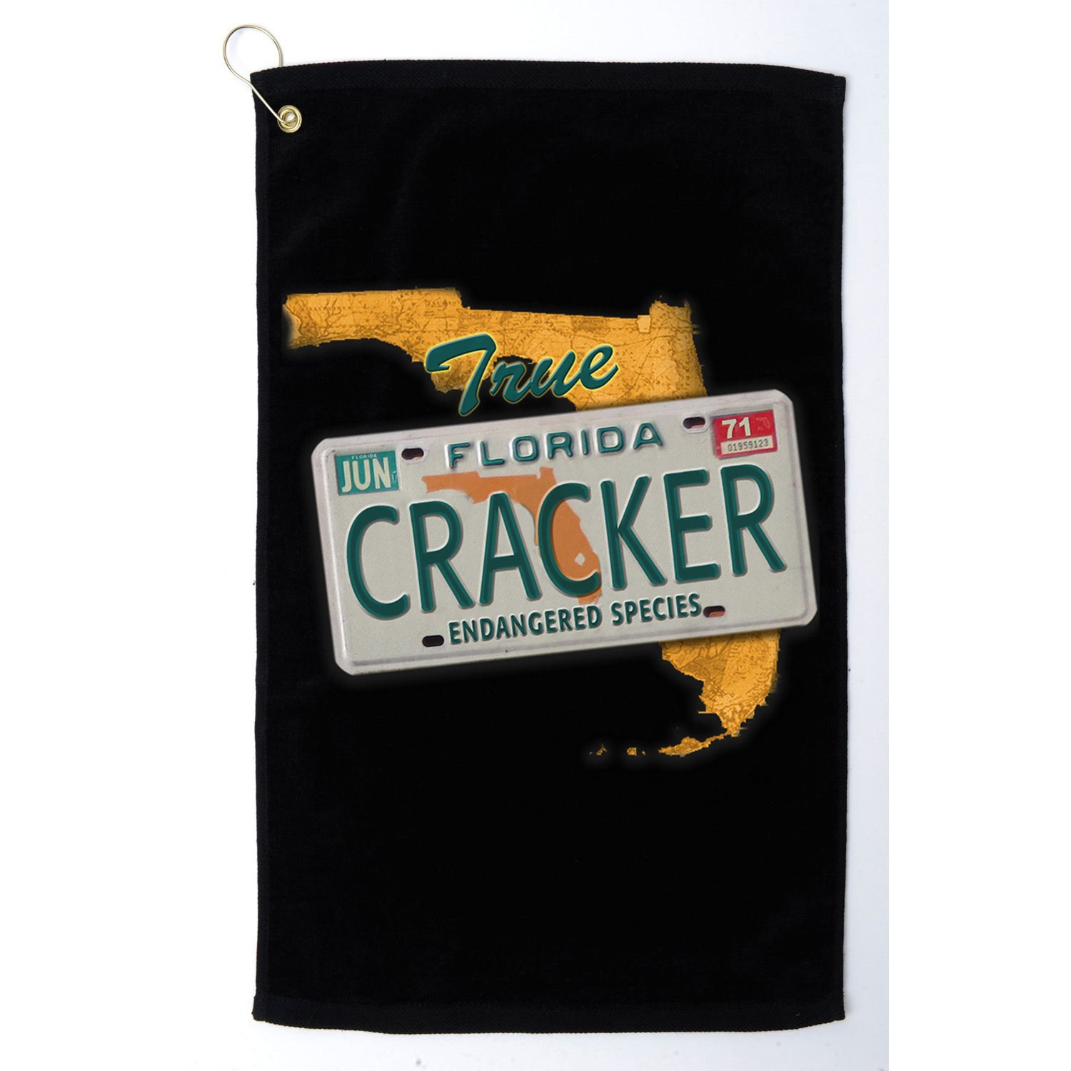Florida Cracker Shirt Florida Strong Hurricane Ian Support Florida Golf Towel