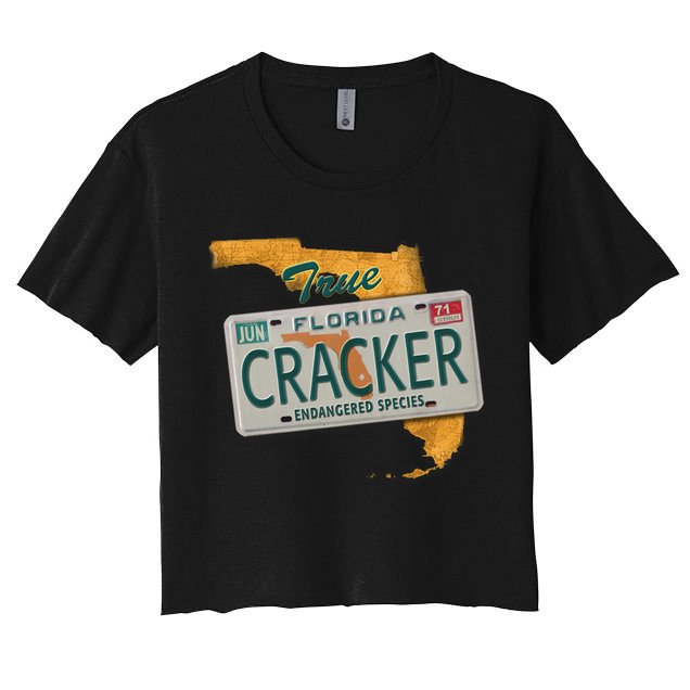 Florida Cracker Shirt Florida Strong Hurricane Ian Support Florida Crop Top