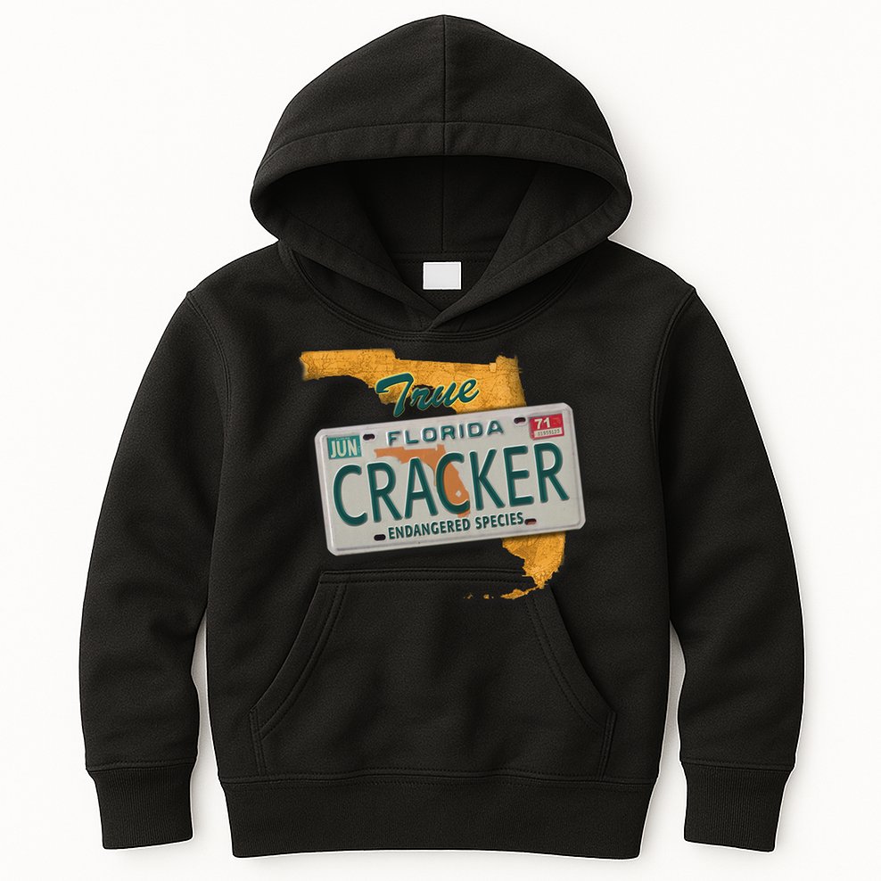 Florida Cracker Shirt Florida Strong Hurricane Ian Support Florida Kids Hoodie