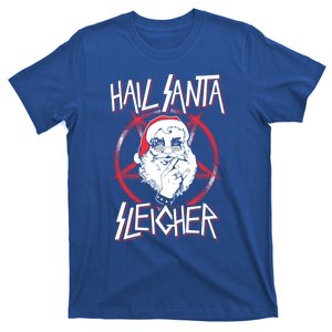 Funny Christmas Sleigher Gift Hail Santa T-Shirt