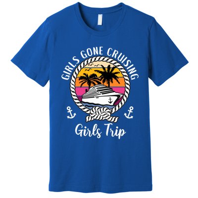 Funny Cruise Squad Trip Gone Cruising Gift Premium T-Shirt