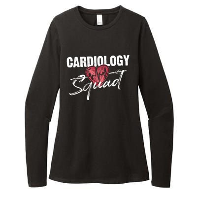 Funny Cardiology Squad Gift For Cardiovascular Technologists Cute Gift Womens CVC Long Sleeve Shirt