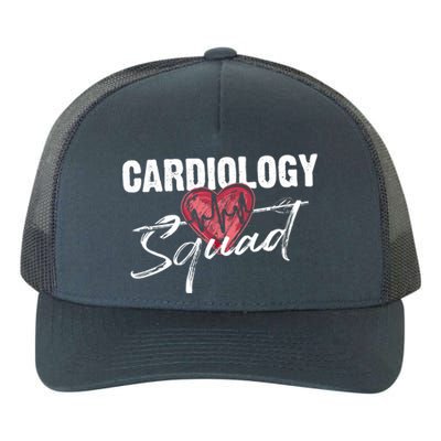 Funny Cardiology Squad Gift For Cardiovascular Technologists Cute Gift Yupoong Adult 5-Panel Trucker Hat