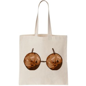 Funny Coconut Summer Coconuts Bra Funny Halloween Summer Tote Bag