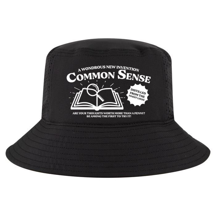 Funny Common Sense Advertisement Cool Comfort Performance Bucket Hat