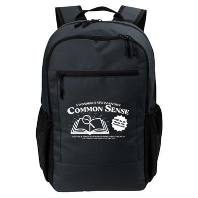 Funny Common Sense Advertisement Daily Commute Backpack