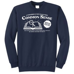 Funny Common Sense Advertisement Sweatshirt