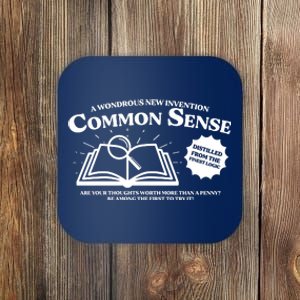 Funny Common Sense Advertisement Coaster