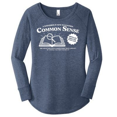 Funny Common Sense Advertisement Women's Perfect Tri Tunic Long Sleeve Shirt