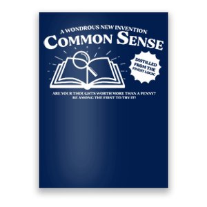 Funny Common Sense Advertisement Poster