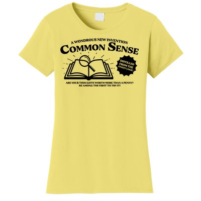 Funny Common Sense Advertisement Women's T-Shirt