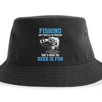 Fishing Can't Solve All My Problems Gift For The Fisherman Father's Day Sustainable Bucket Hat