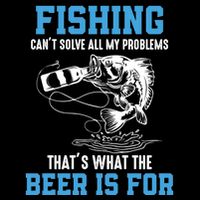 Fishing Can't Solve All My Problems Gift For The Fisherman Father's Day Sustainable Bucket Hat