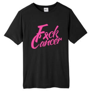 Fck Cancer Survivor Fighter Cancer Awareness Cute Gift Tall Fusion ChromaSoft Performance T-Shirt