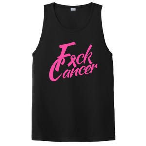 Fck Cancer Survivor Fighter Cancer Awareness Cute Gift PosiCharge Competitor Tank