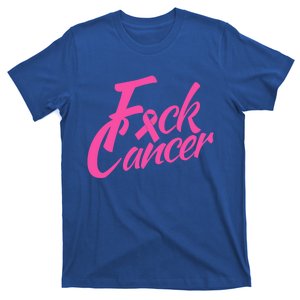 Fck Cancer Survivor Fighter Cancer Awareness Cute Gift T-Shirt