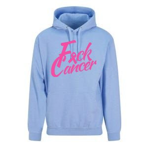 Fck Cancer Survivor Fighter Cancer Awareness Cute Gift Unisex Surf Hoodie