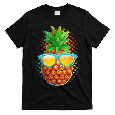 Funny Cool Summertime Pineapple T-Shirt