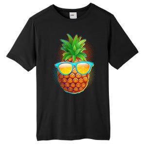 Funny Cool Summertime Pineapple Tall Fusion ChromaSoft Performance T-Shirt