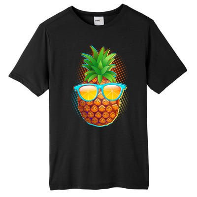 Funny Cool Summertime Pineapple Tall Fusion ChromaSoft Performance T-Shirt