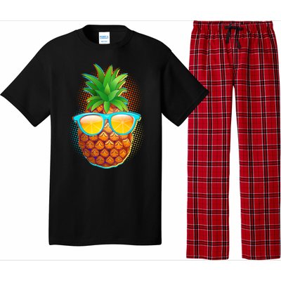 Funny Cool Summertime Pineapple Pajama Set