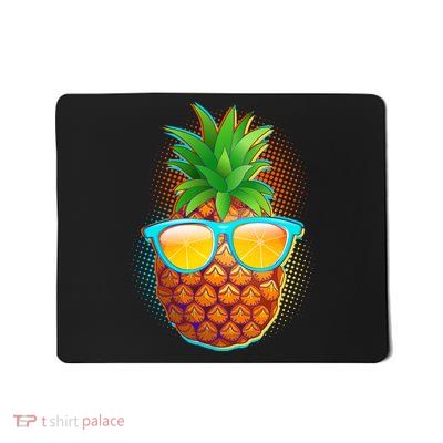 Funny Cool Summertime Pineapple Mousepad