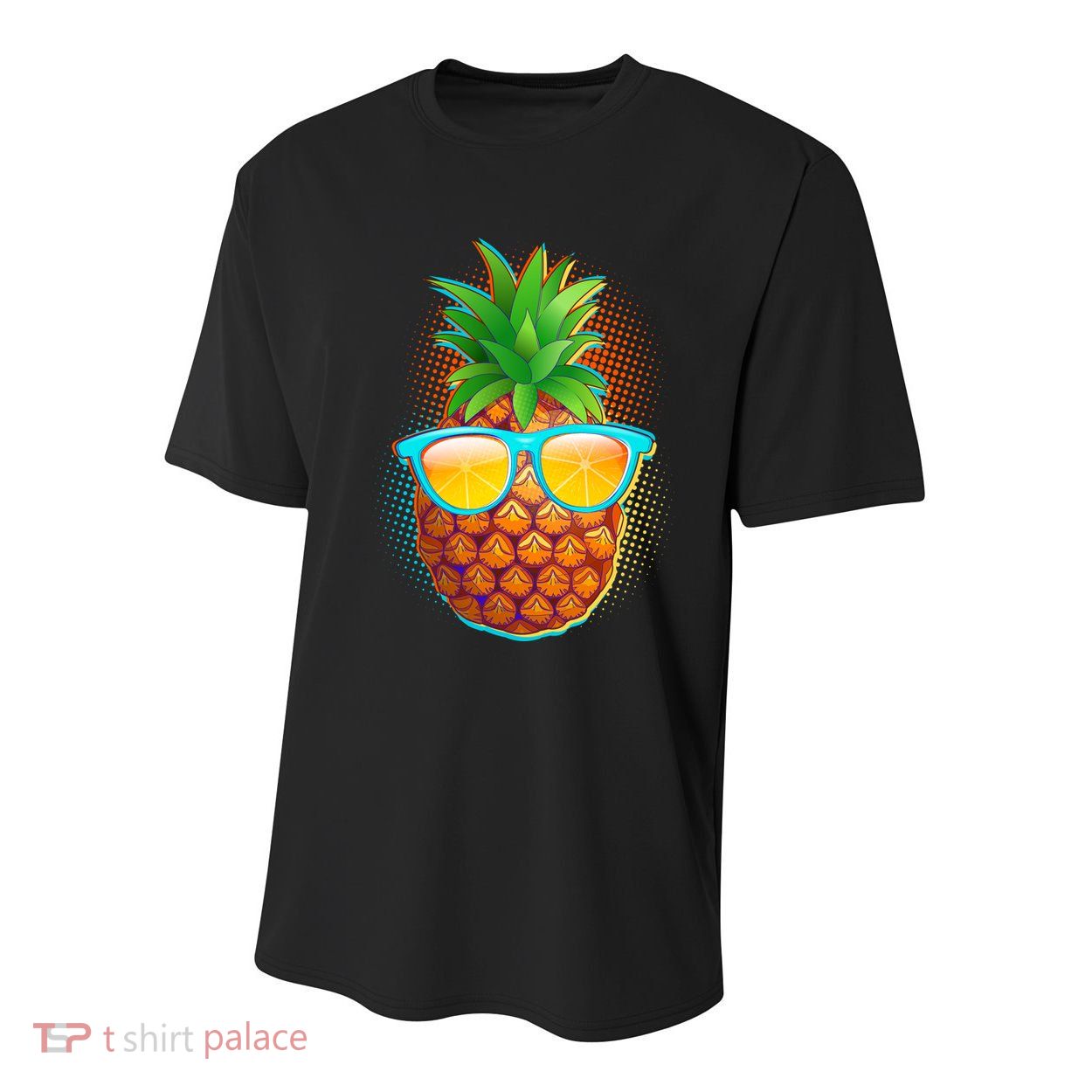 Funny Cool Summertime Pineapple Youth Performance Sprint T-Shirt