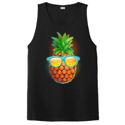 Funny Cool Summertime Pineapple PosiCharge Competitor Tank