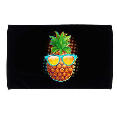 Funny Cool Summertime Pineapple Microfiber Hand Towel