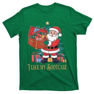 Funny Christmas Santa Claus I Like My Sootcase Viral Meme T-Shirt