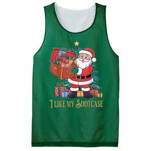 Funny Christmas Santa Claus I Like My Sootcase Viral Meme Mesh Reversible Basketball Jersey Tank