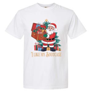 Funny Christmas Santa Claus I Like My Sootcase Viral Meme Garment-Dyed Heavyweight T-Shirt