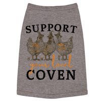 Funny Chicken Support Your Local Coven Witch Girl Farm Lover Doggie Tank