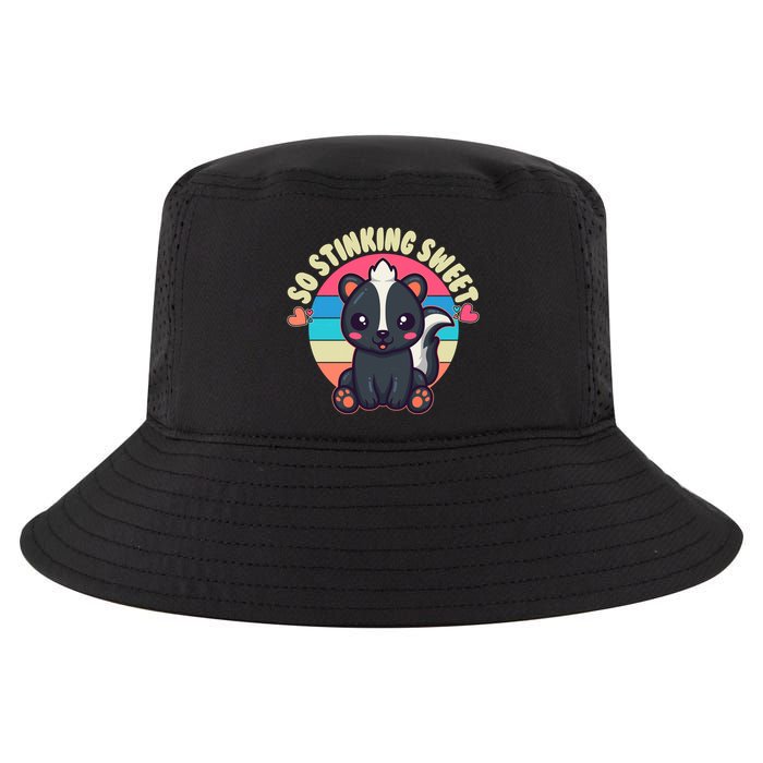 Funny Cute Skunk So Stinking Sweet Cool Comfort Performance Bucket Hat
