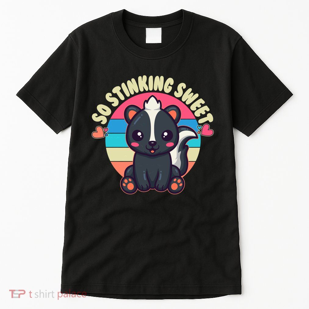 Funny Cute Skunk So Stinking Sweet Tall T-Shirt