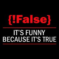 !False Computer Science Programmer Coding Software Coder Women's Racerback Tank