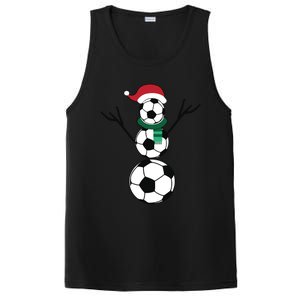 Funny Christmas Soccer PosiCharge Competitor Tank