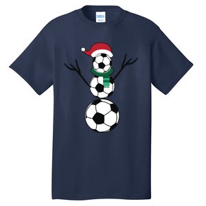 Funny Christmas Soccer Tall T-Shirt