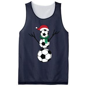 Funny Christmas Soccer Mesh Reversible Basketball Jersey Tank