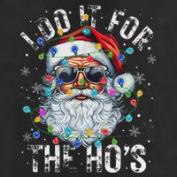 Funny Christmas Santa Claus I Do It For The Hos Cute Xmas Cool Comfort Performance Bucket Hat