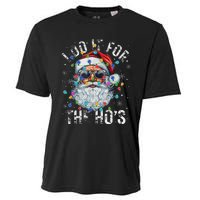 Funny Christmas Santa Claus I Do It For The Hos Cute Xmas Cooling Performance Crew T-Shirt