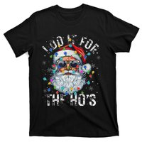 Funny Christmas Santa Claus I Do It For The Hos Cute Xmas T-Shirt