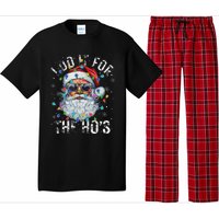 Funny Christmas Santa Claus I Do It For The Hos Cute Xmas Pajama Set