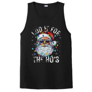 Funny Christmas Santa Claus I Do It For The Hos Cute Xmas PosiCharge Competitor Tank