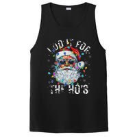 Funny Christmas Santa Claus I Do It For The Hos Cute Xmas PosiCharge Competitor Tank