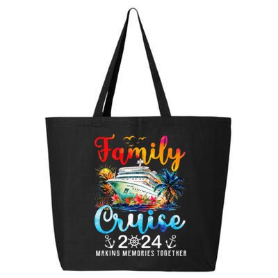 Family Cruise Ship Vacation Trip 2024 Family Cruise Matching 25L Jumbo Tote