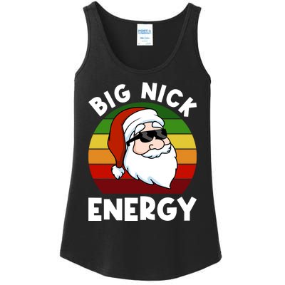 Funny Christmas Shirt Santa Shirt Big Nick Energy Xmas Ladies Essential Tank