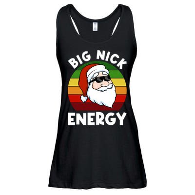 Funny Christmas Shirt Santa Shirt Big Nick Energy Xmas Ladies Essential Flowy Tank