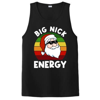 Funny Christmas Shirt Santa Shirt Big Nick Energy Xmas PosiCharge Competitor Tank