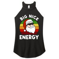 Funny Christmas Shirt Santa Shirt Big Nick Energy Xmas Women's Perfect Tri Rocker Tank